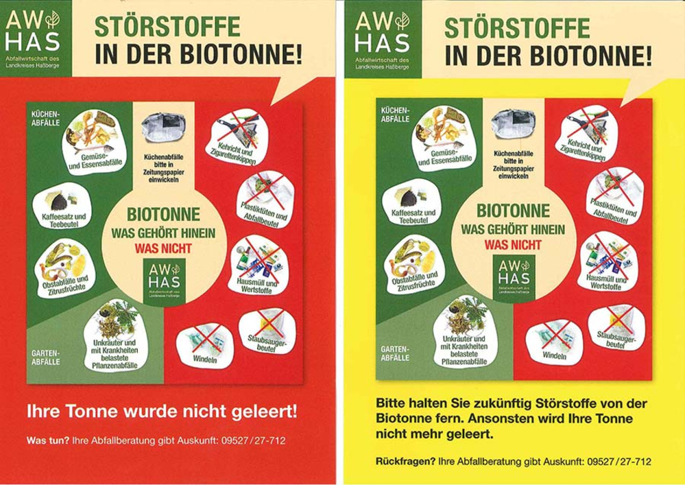 Störstoffe im Biomüll
